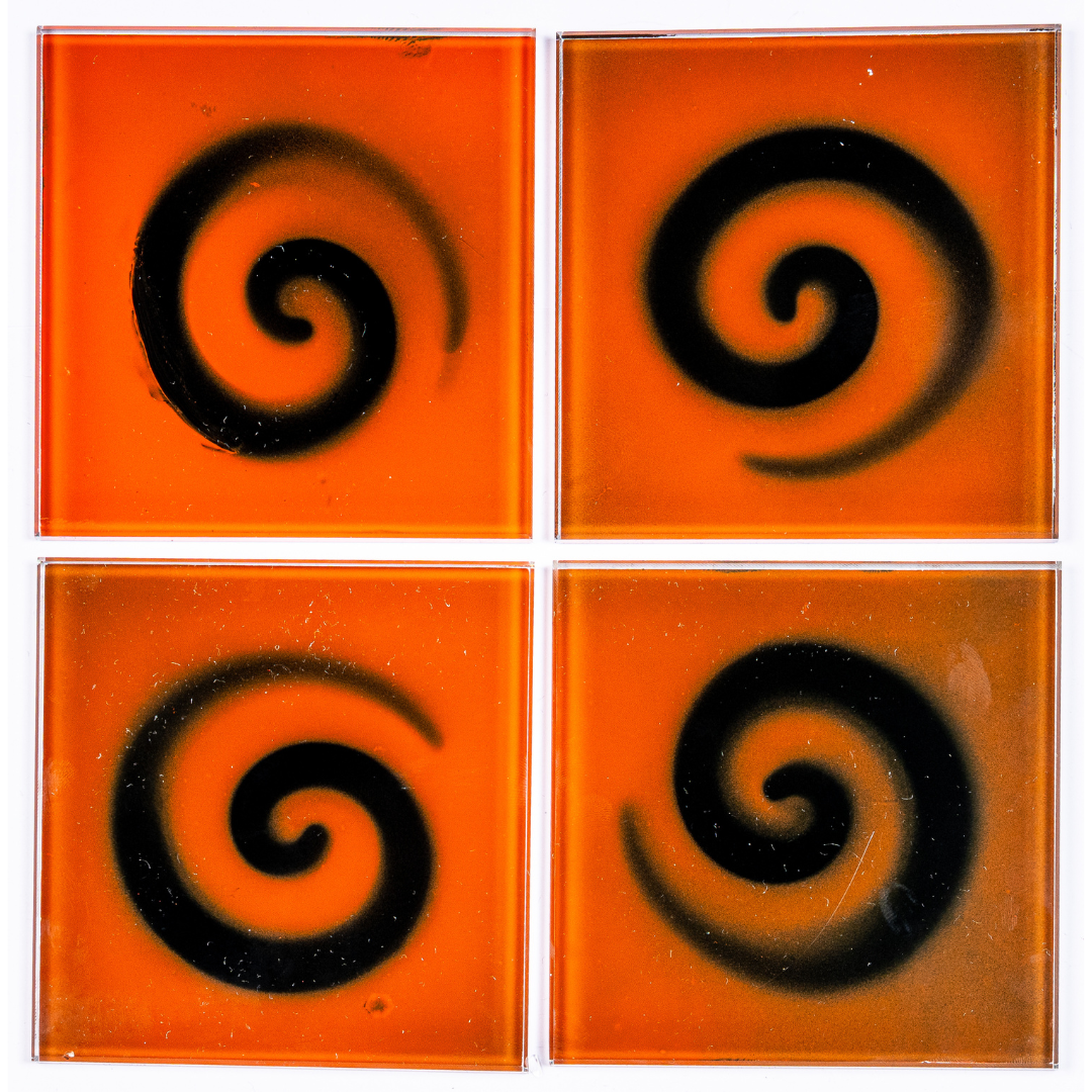Glasuntersetzer Set #14