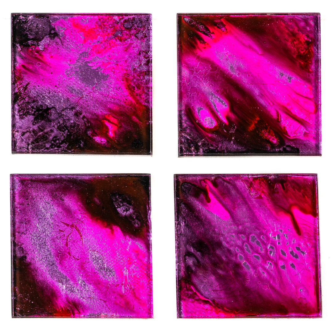 Glasuntersetzer Set #22